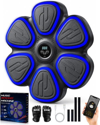Led music boxing machine wall - music,