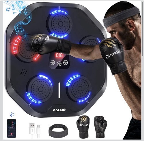 Zacro music boxing machine led - zacro,