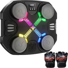 Musical boxing machine mounted